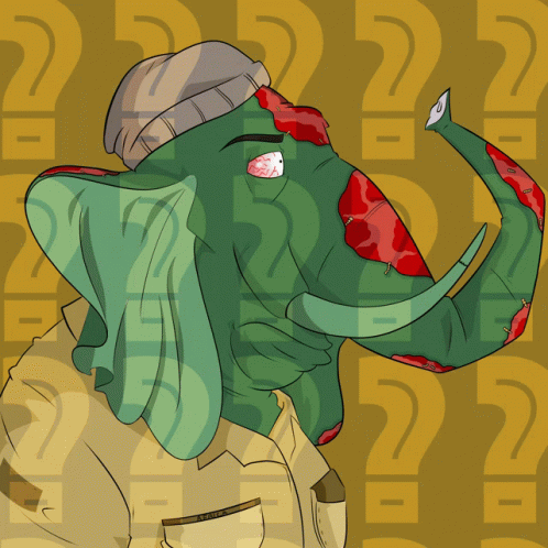 How Animation Services Can Take Your Brand to the Next Level 3 | Promoshin an elephant changing identities with multiple colors, accessories and outfits
