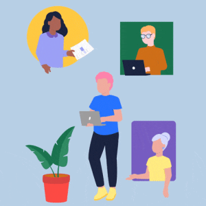 e learning with online help