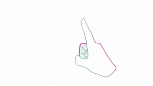 a finger clicking